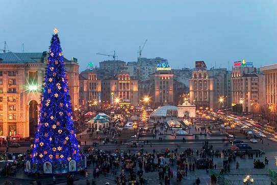 Киев новогодний