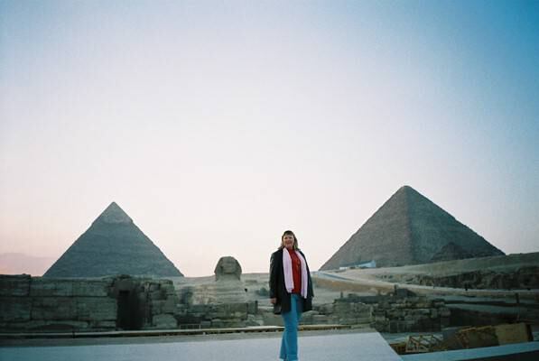 Египет, У пирамид