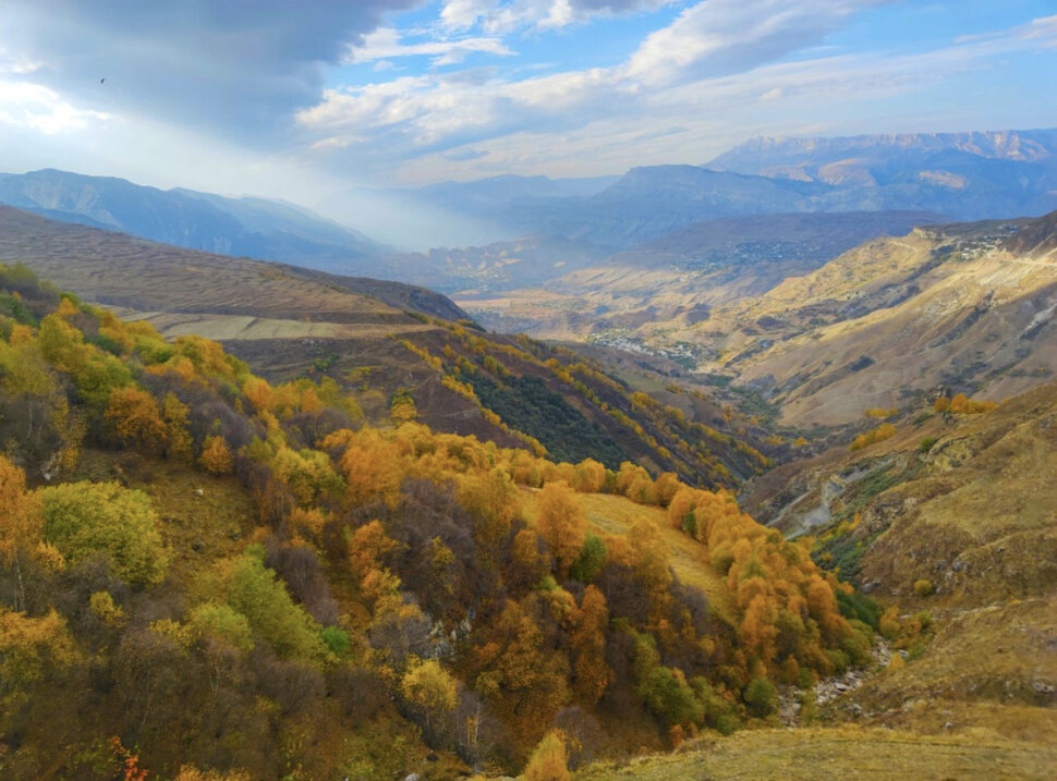 В горах Дагестана осенью. Октябрь