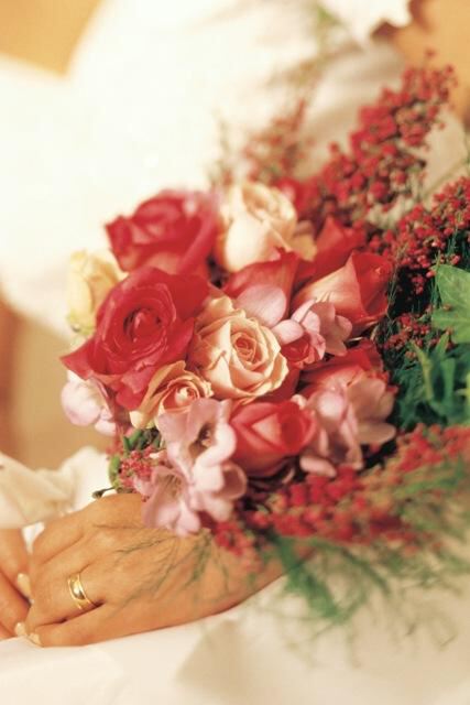 Свадебные букеты цветов