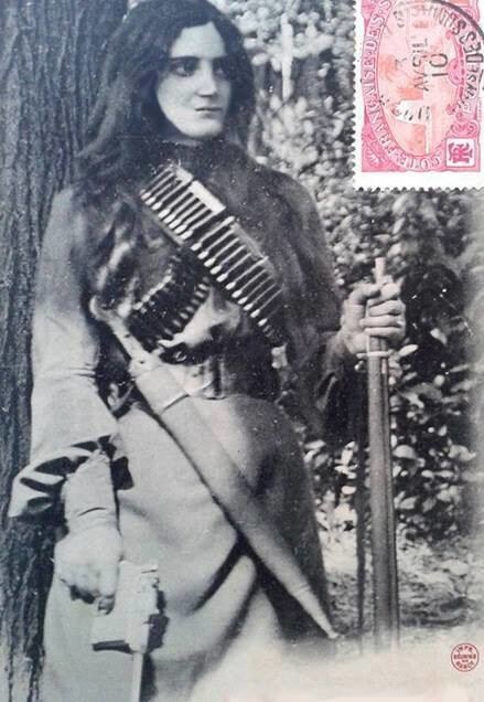 Армянская девушка боровшаяся против османского гнёта