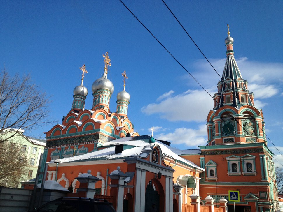 Храмовое зодчество Москвы