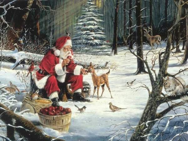 Картинки Санта Клаус