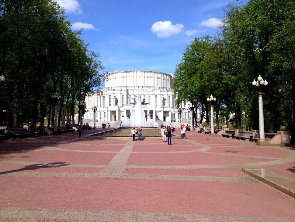 Театр оперы и балета. Минск