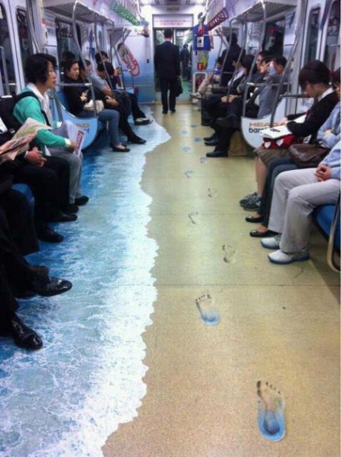 Прикол в метро