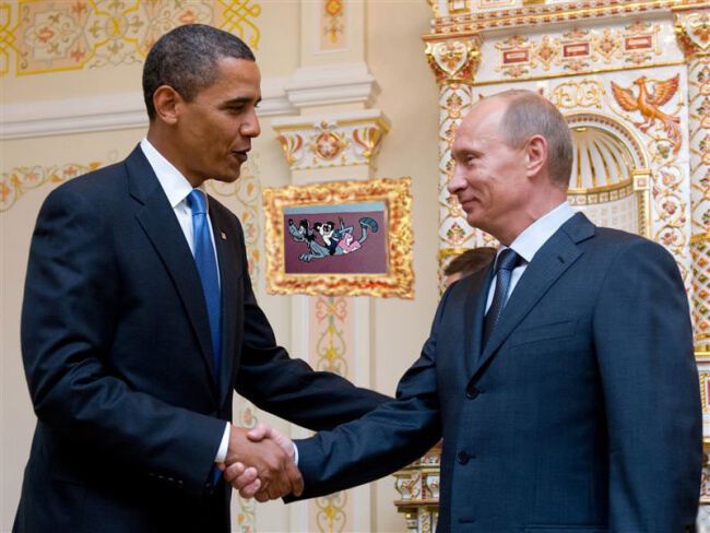 Встреча Обамы с Путиным
