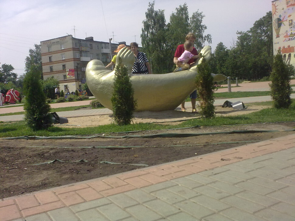 Новый фонтан на пл. Ленина