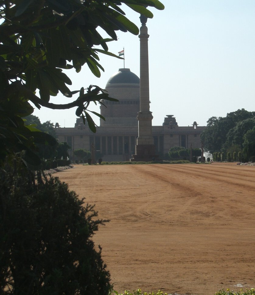Президентский Дворец в Нью-Дели