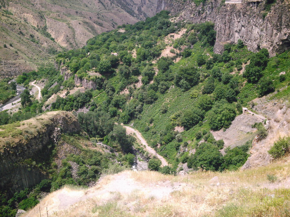 Ущелье в Гарни.Армения