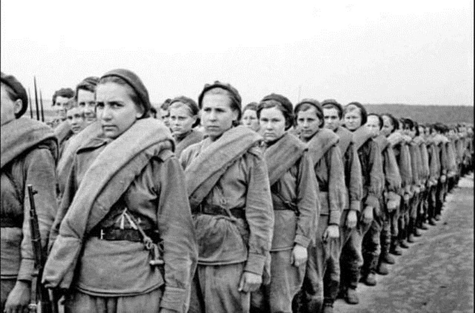 Девушки и женщины в Великую Отечественною Войну-7