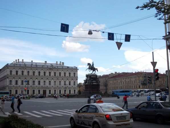 Прогулка по Петербургу - Исаакиевская площадь