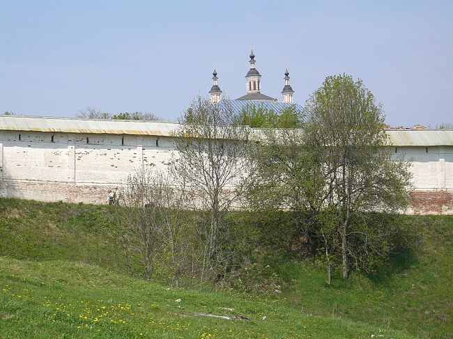 Весенний пейзаж. Свято-Успенский Свенский монастырь
