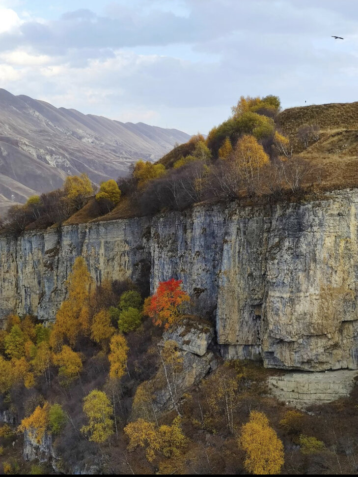 Осенью в горах. Дагестан