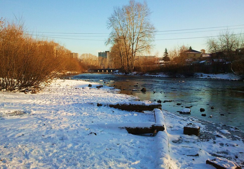 Зимой у реки