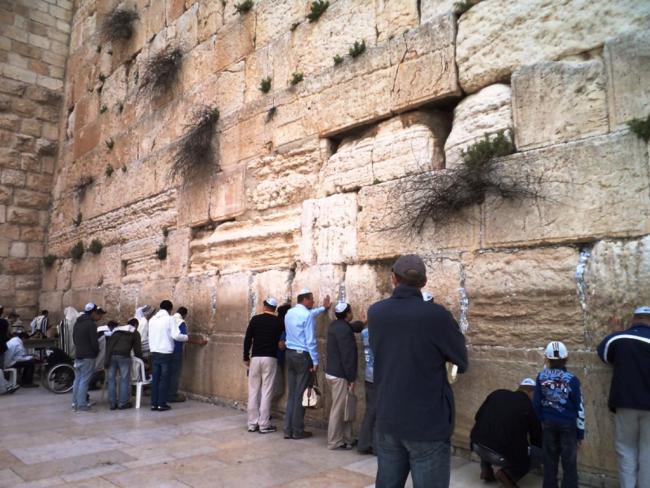 Стена плача в Израиле
