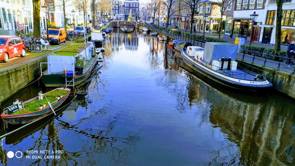 Живописные каналы Амстердама