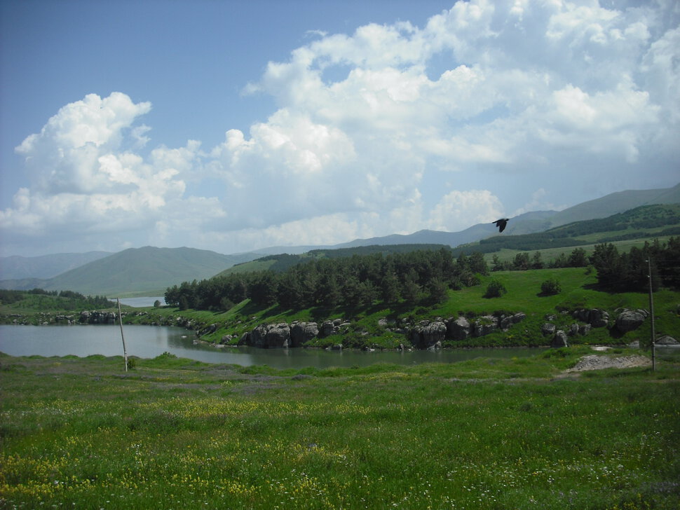 Водохранилище 2010 Апаран. Армения