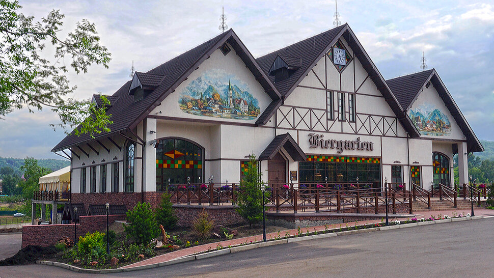 Сказочный дом для пива - ресторанчик Birrgarten