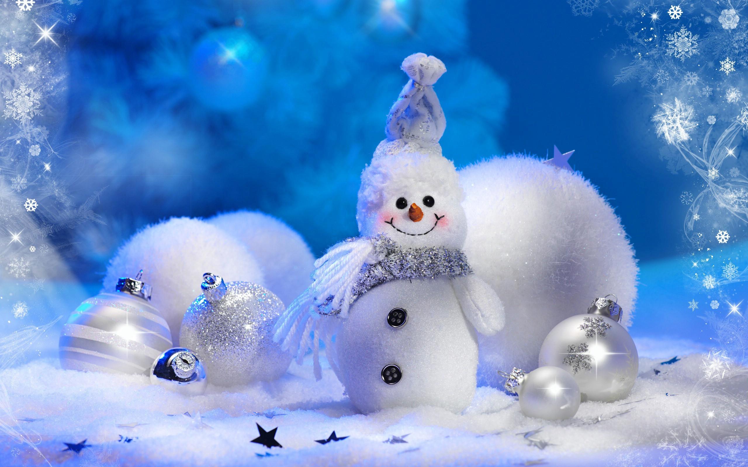 Новогодние Поздравления Снеговик