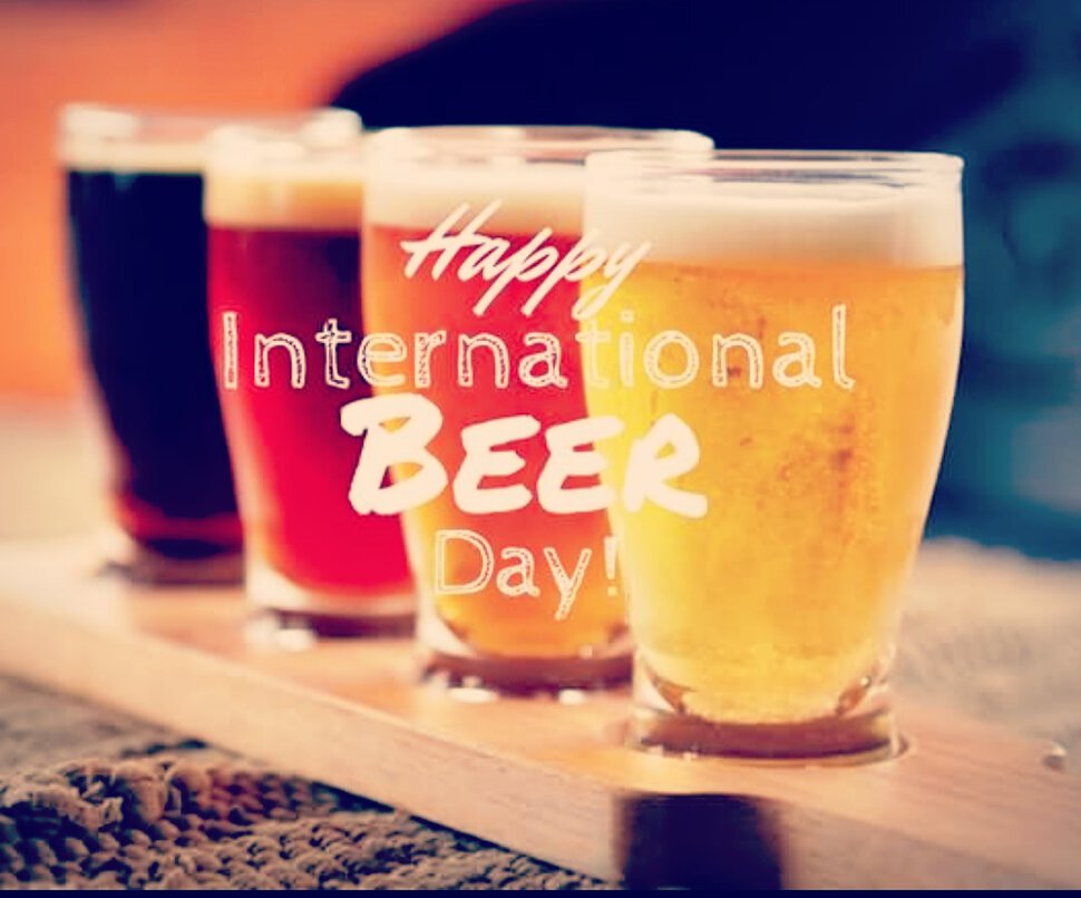Поздравительная открытка на День пива