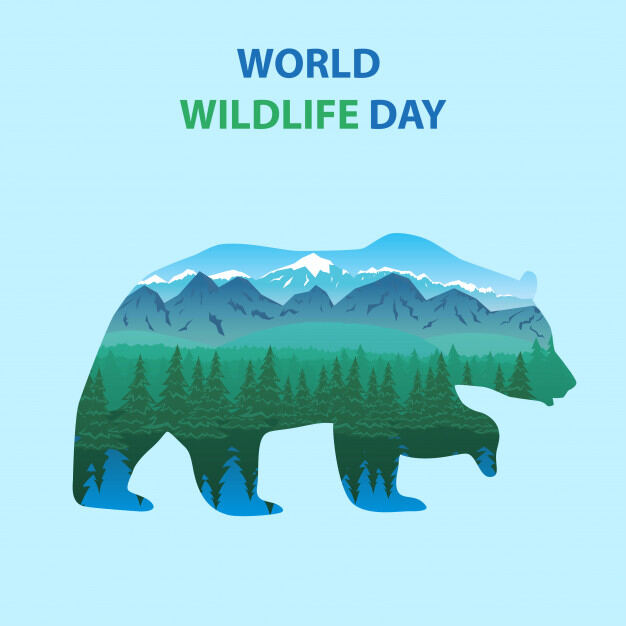 Скачать классную открытку на День дикой природы