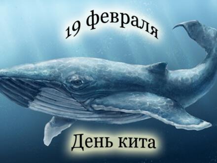 Интересная открытка на Всемирный день китов