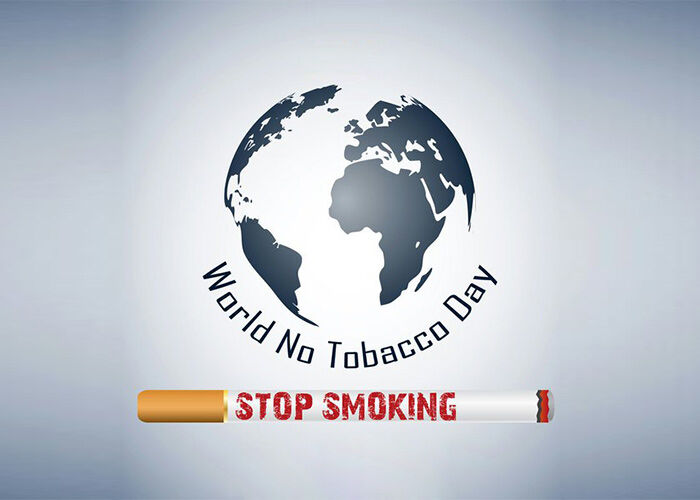 Оригинальная открытка на День без табака
