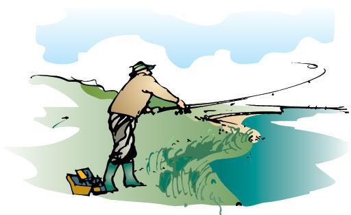 Рисунок ко дню рыбака