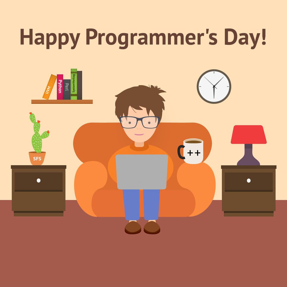 Классная открытка на День программиста