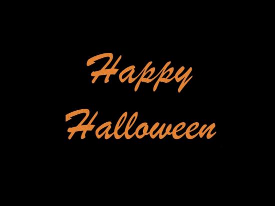 Простая картинка Happy halloween