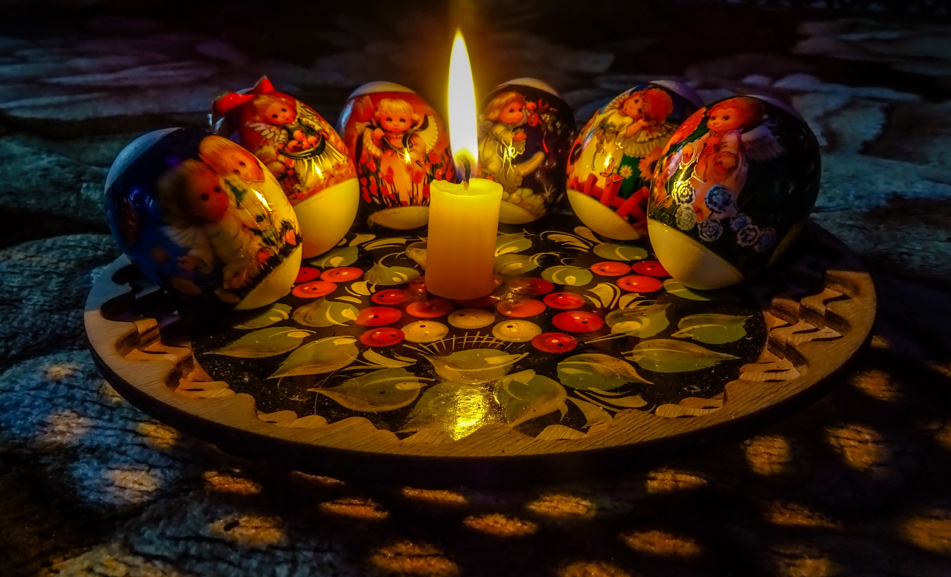 Пасхальный обряд картина