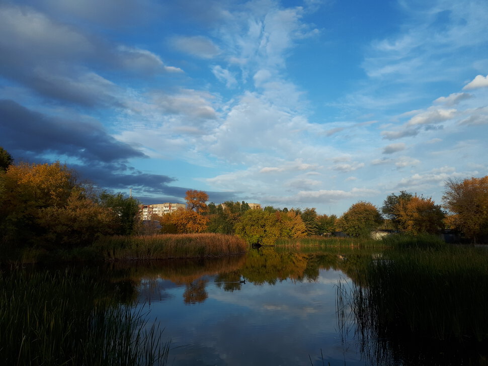 Осень в моем городке