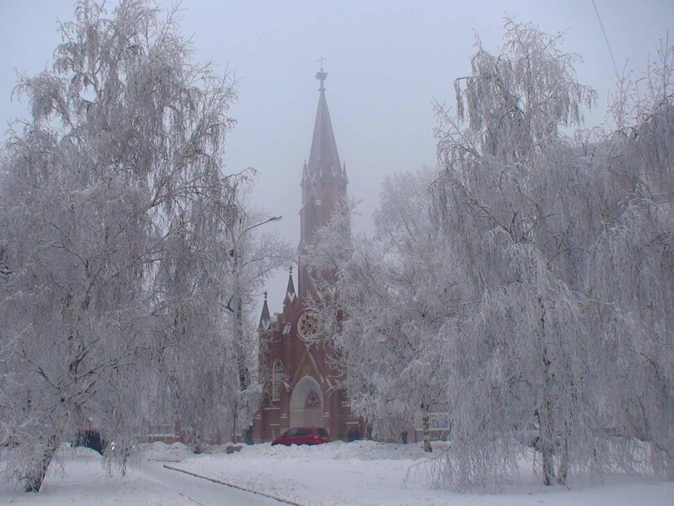 А с утра было -45