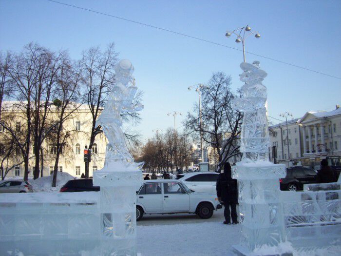 Зимняя сказка в Екатеринбурге