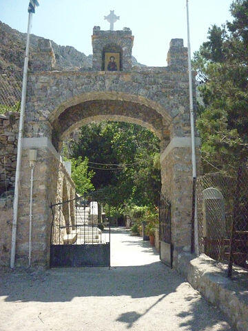 о.Тилос, монастырь