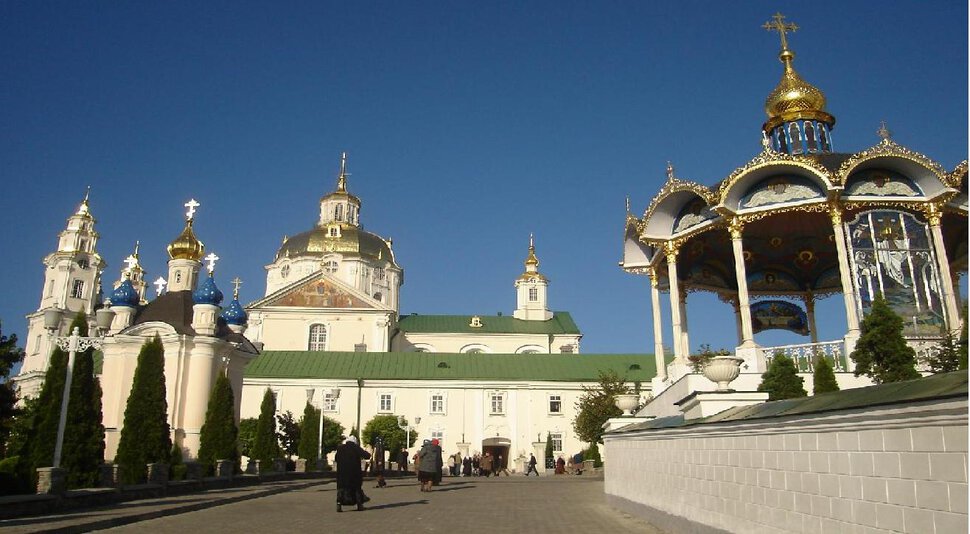 Почаевские святыни. Украина