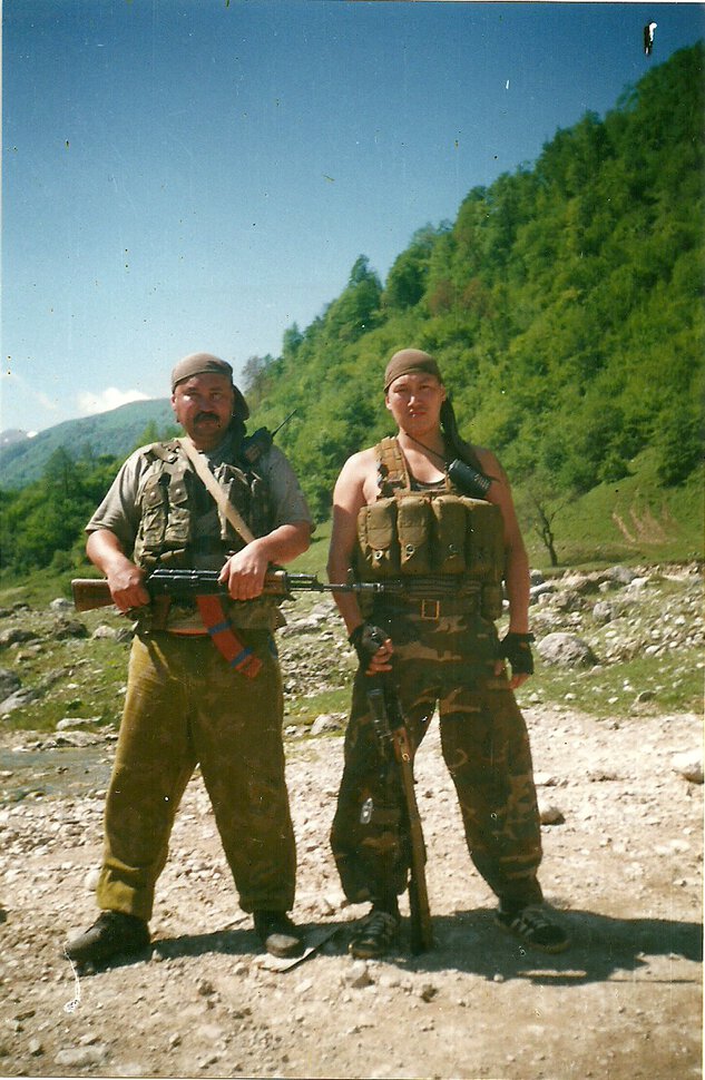Асинское ущелье, Кавказ, 2001