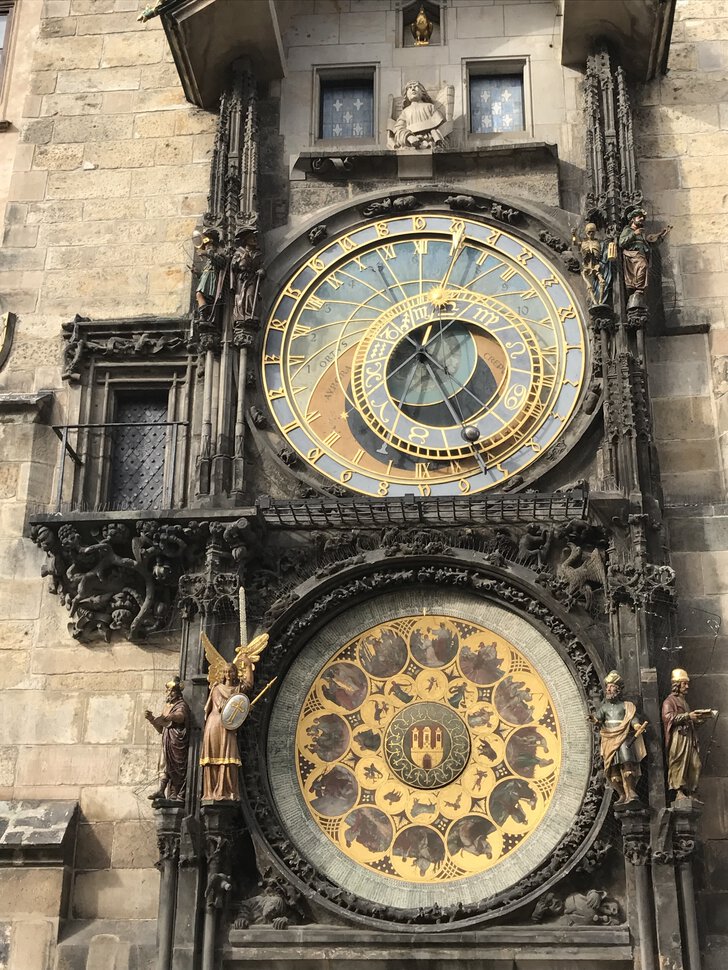 Астрономические часы на Староместской Ратуше в Праге