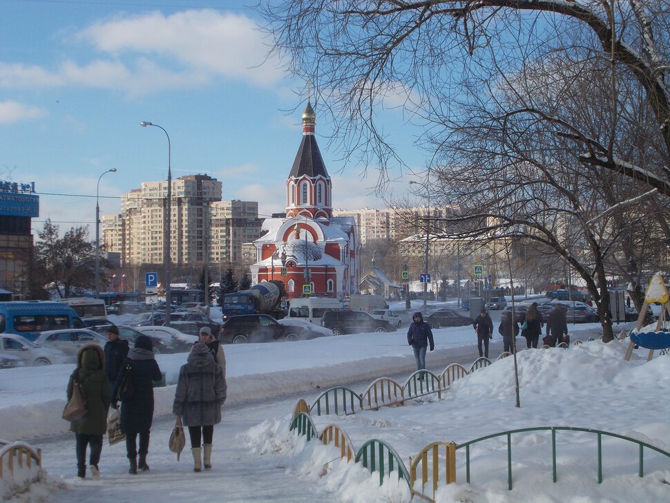 Мороз и солнце в Люблино