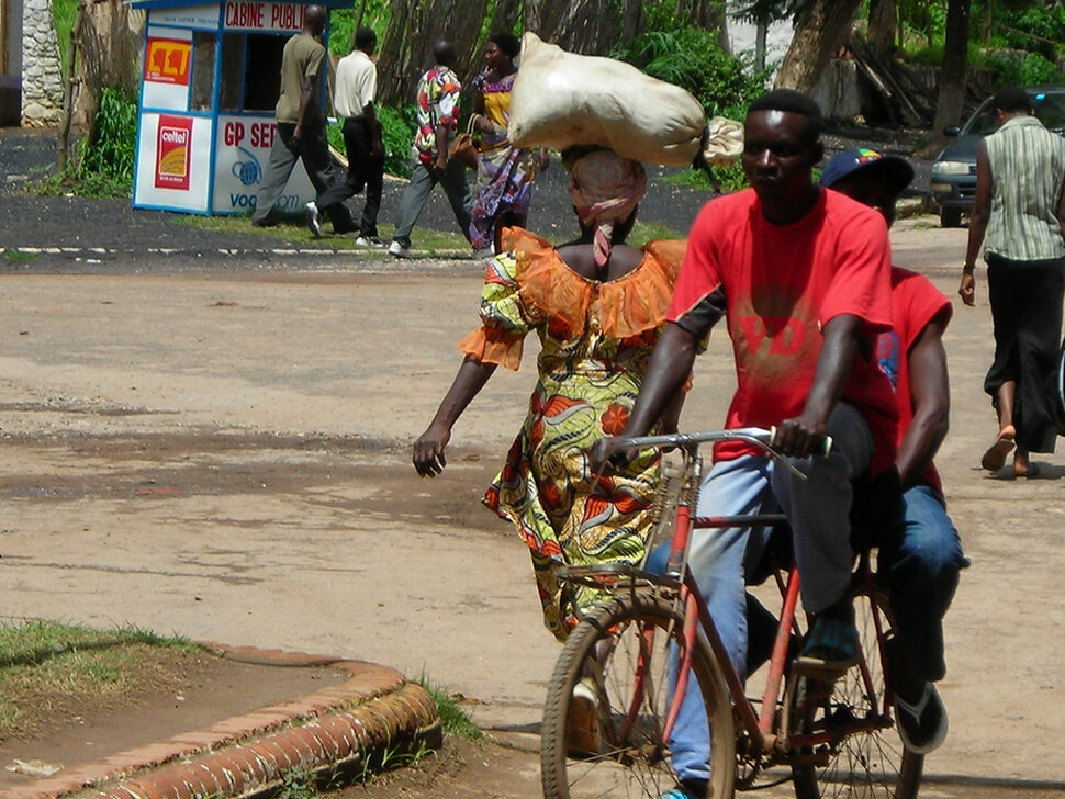 На улице Ликаси. Конго