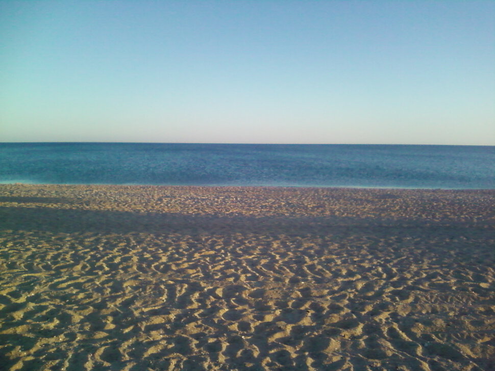 Море. Закат
