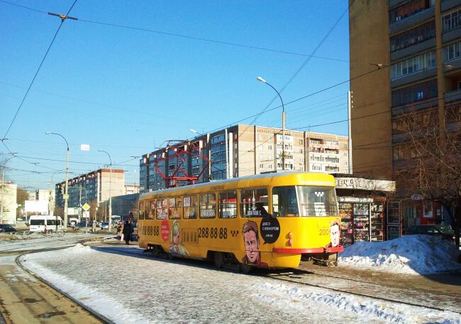 С трамваем по городу