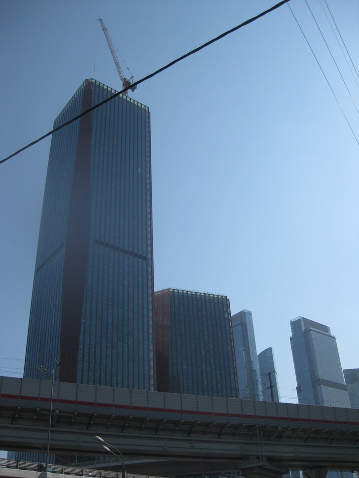 Небоскрёбы Москва-Сити