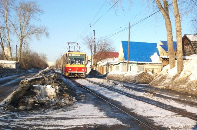 С трамваем по городу