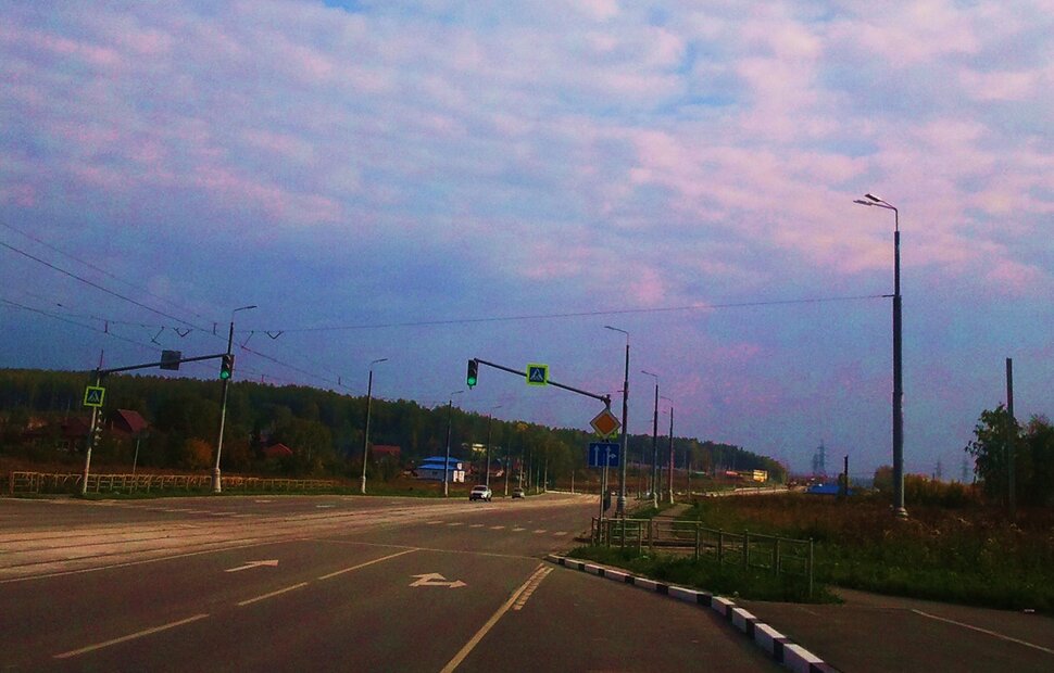 По проспекту