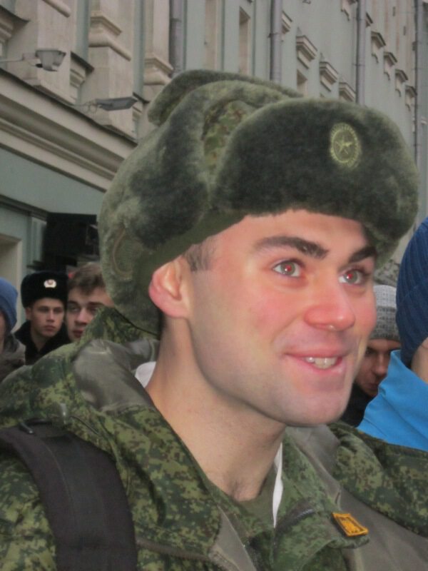 В новой шапке