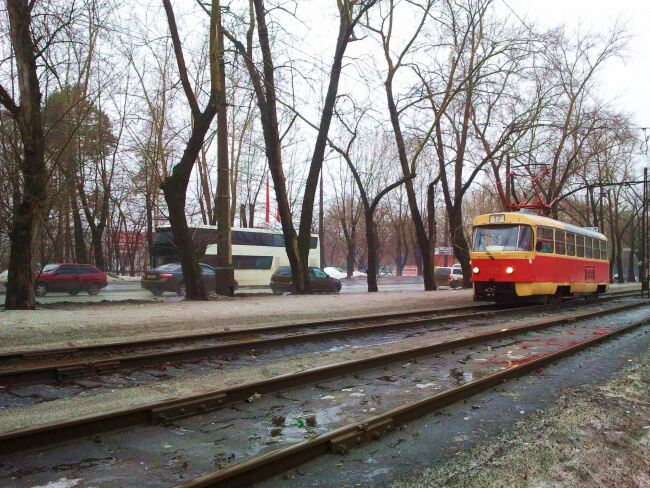 С трамваем по городу