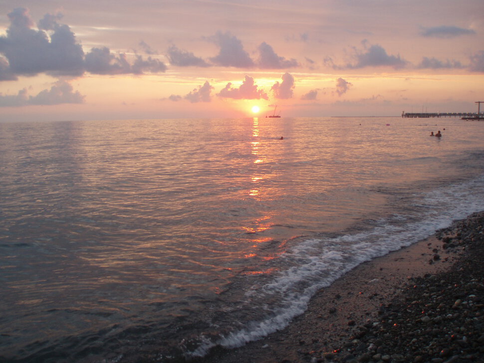 Закат на Чёрном море 6