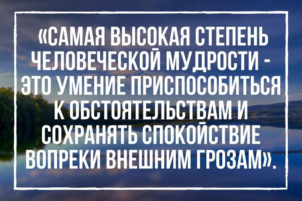 Цитата про человеческую мудрость