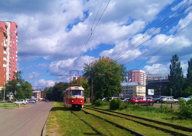 С трамваем по городу